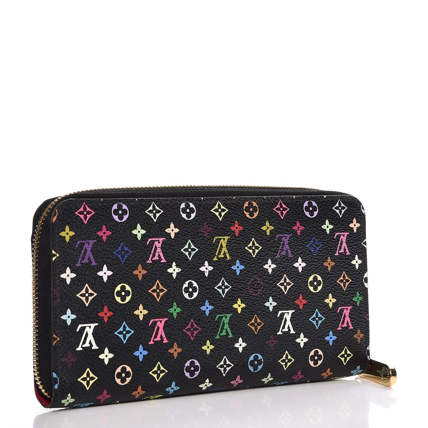 Monogram Multicolor Zippy Wallet Black Grenade