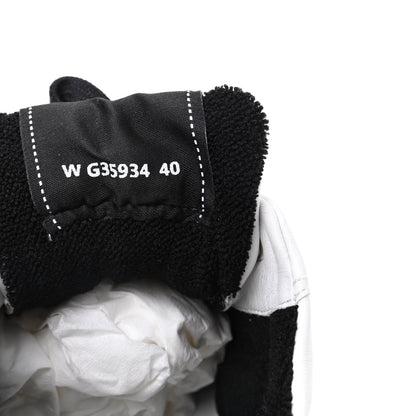 Chanel Calfskin Womens Logo Sneakers 40 White Black 9 of 9
