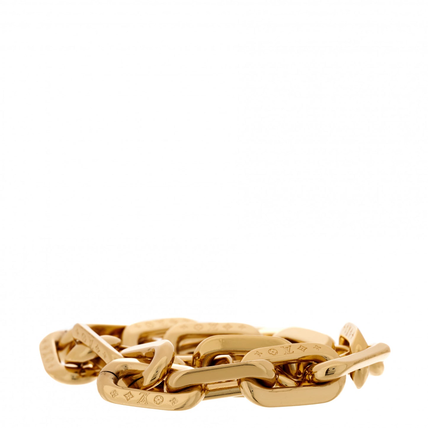Metal Coussin MM Chain Strap Gold