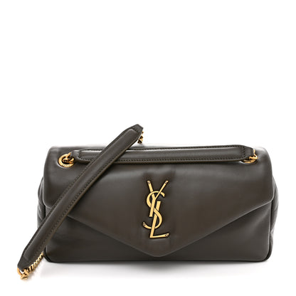 Saint Laurent Plunged Lambskin Calypso Light Musk 1 of 10
