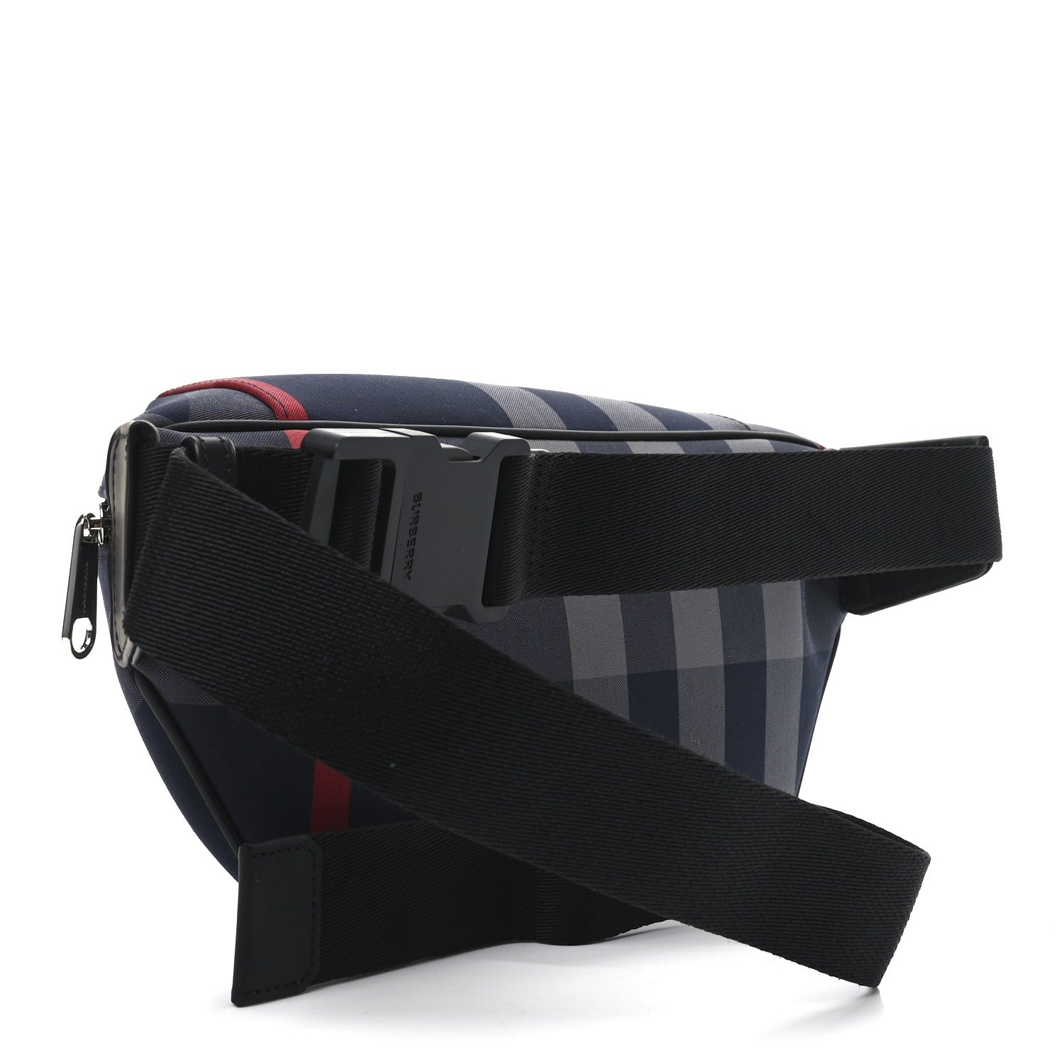 Burberry House Check Sonny Bum Bag Navy Grey 3 of 9