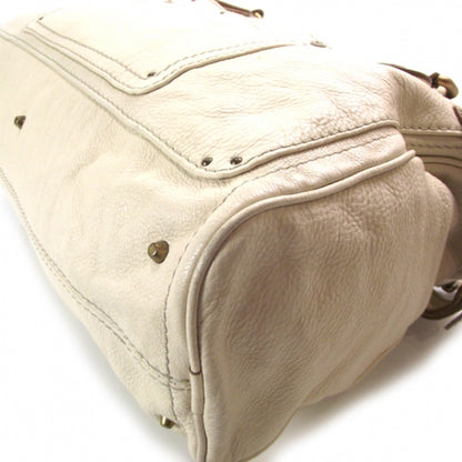 Chloe Leather Paddington Tote Ivory 6 of 16