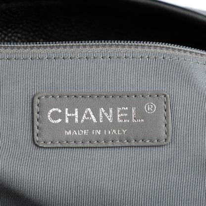 Chanel Caviar Quilted French Riviera Hobo Black 6 of 7