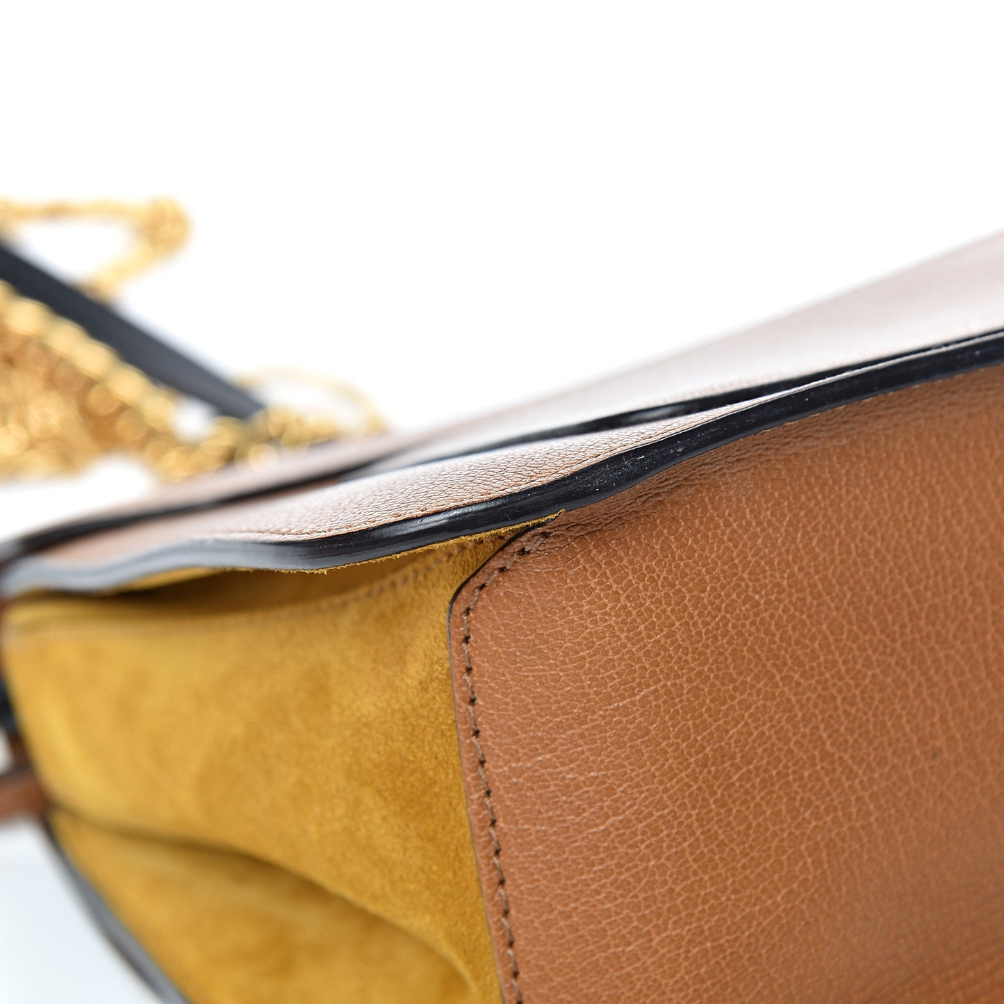 Goatskin Medium Mily Shoulder Bag Caramel