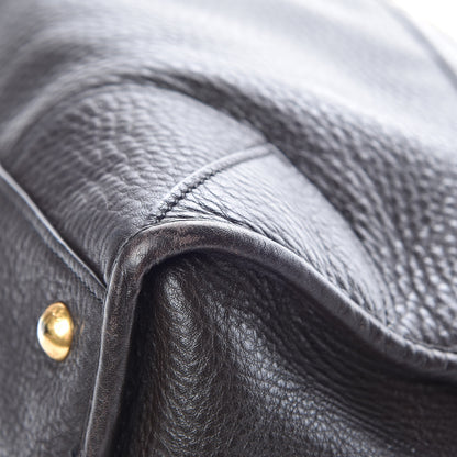 Prada Vitello Daino Shopping Satchel Teak 13 of 13