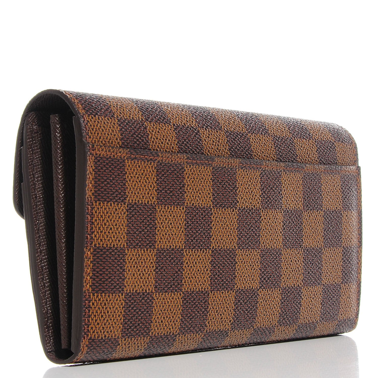 Louis Vuitton Damier Ebene Sarah Wallet NM 3 of 8