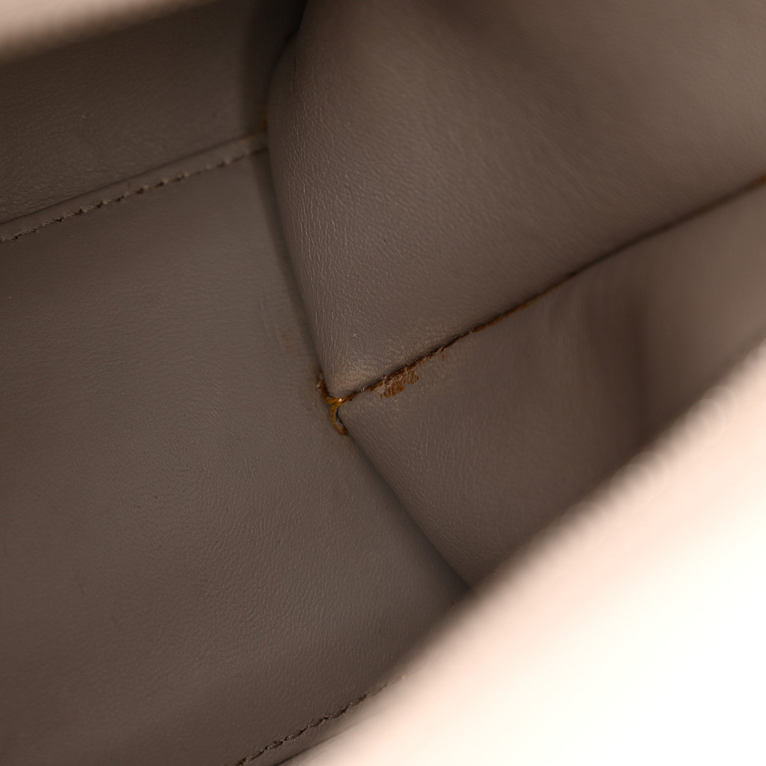Fendi Vitello Dolce Mini 3Jours Tote Grigio Polvere 12 of 14