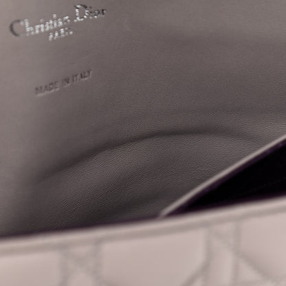 Christian Dior Lambskin Cannage Large Miss Dior Flap Grey 7 of 14