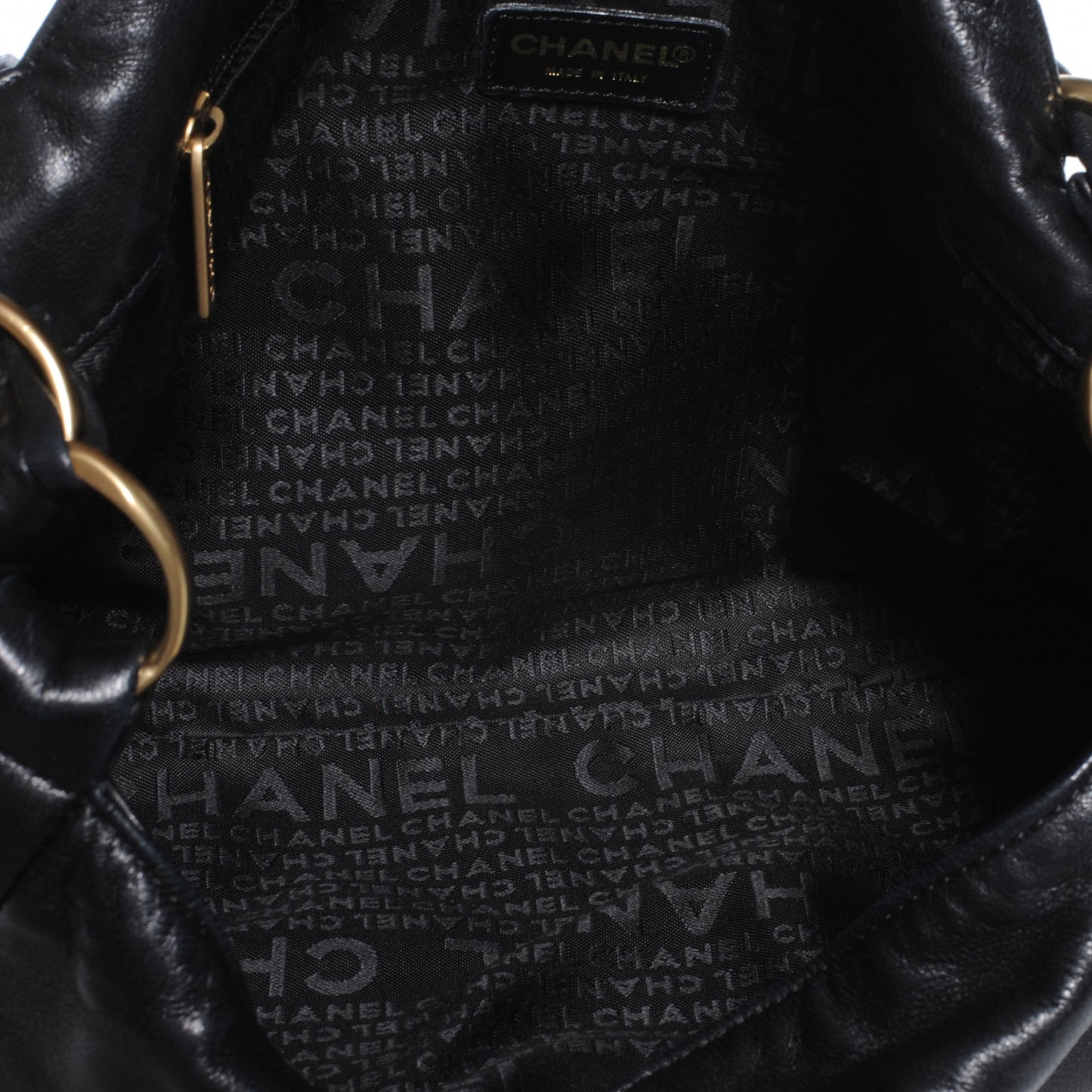 Lambskin Small Olsen Shoulder Bag Black