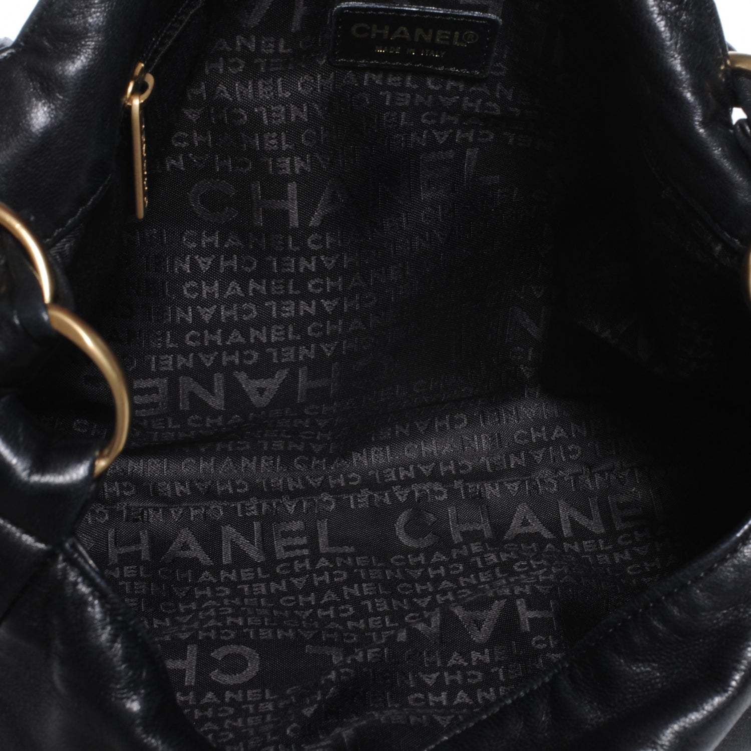 Chanel Lambskin Small Olsen Shoulder Bag Black 5 of 7