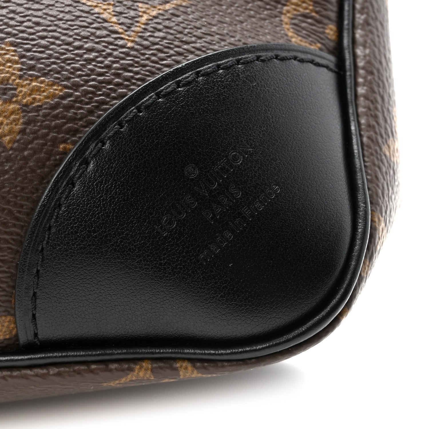 Louis Vuitton Monogram Odeon MM Black 6 of 9