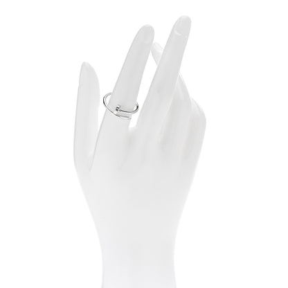 Cartier 18K White Gold Small Juste Un Clou Ring 55 7.25 2 of 4
