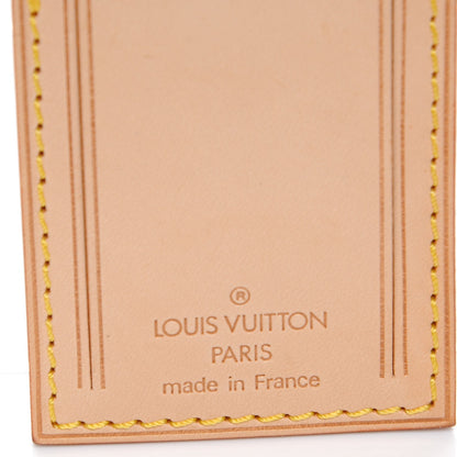 Louis Vuitton Vachetta Luggage Tag 3 of 3