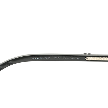 Chanel Square CC Logo Sunglasses 5245 Black 6 of 7