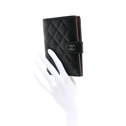 Chanel Caviar Quilted Passport Holder Black 2 of 7