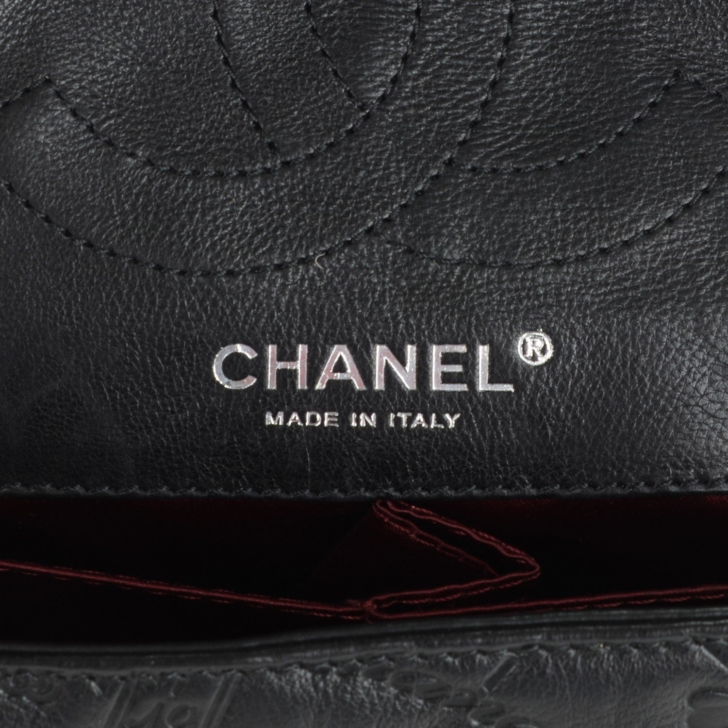 Chanel Calfskin Quilted Medium Lucky Symbols Flap Black 6 of 7