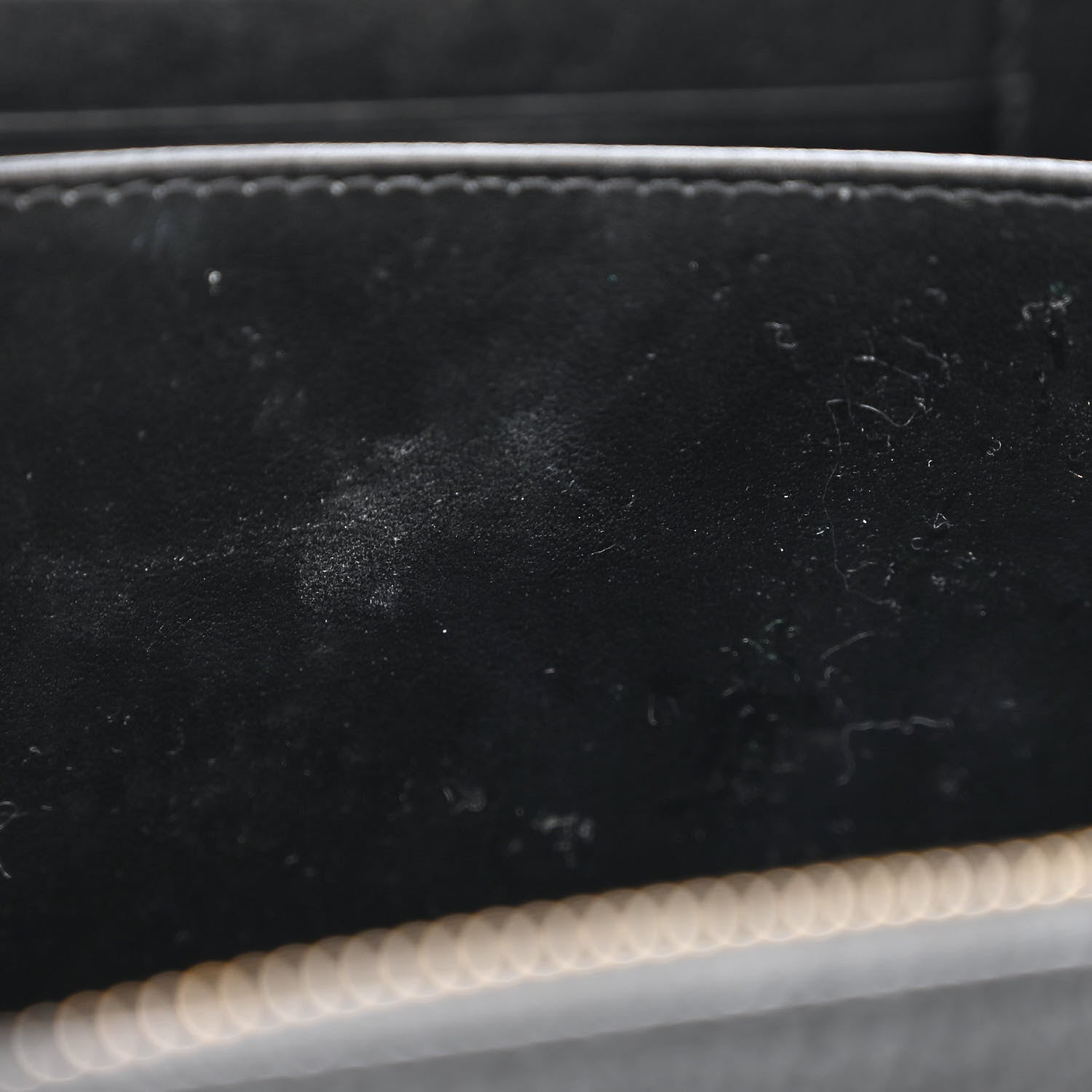 Chanel Caviar Quilted CC Filigree Vanity Clutch With Chain Black 9 of 12