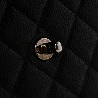 Chanel Caviar Jumbo Single Flap Black 13 of 13
