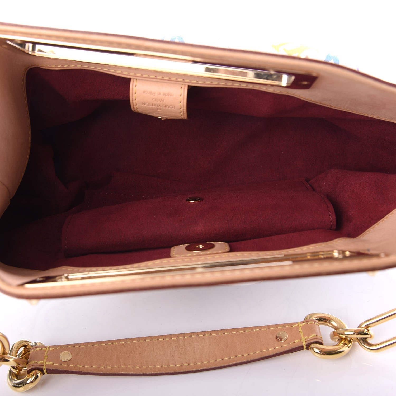 Louis Vuitton Monogram Multicolor Judy PM White 4 of 9