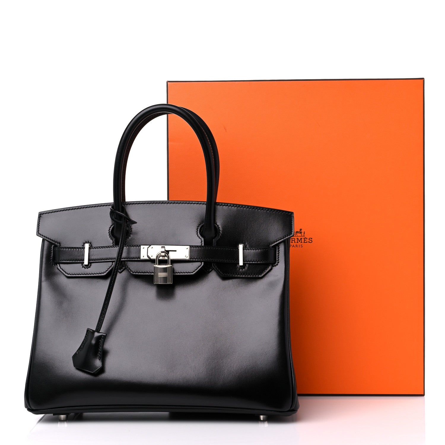 Hermes Box Birkin 30 Black 1205728 – FASHIONPHILE