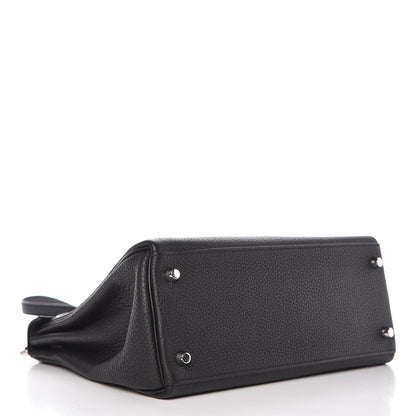 Hermes Togo Kelly Retourne 28 Black 5 of 7