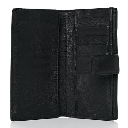 Alexander McQueen Calfskin Skull Continental Wallet Black 10 of 30