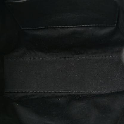 Saint Laurent Crinkled Calfskin Matelasse Monogram Large Niki Shopper Tote Black 5 of 12