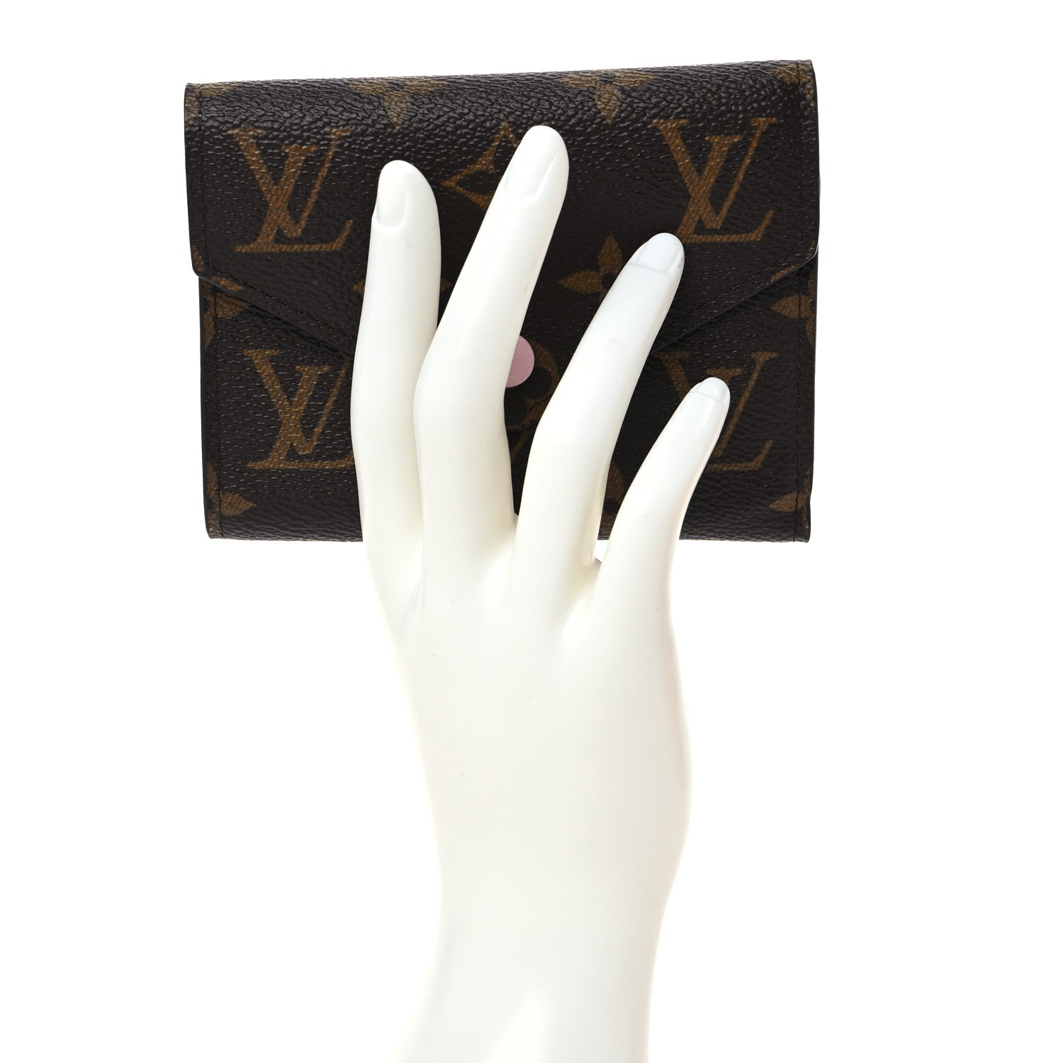 Louis Vuitton Monogram Victorine Wallet Rose Ballerine 2 of 7