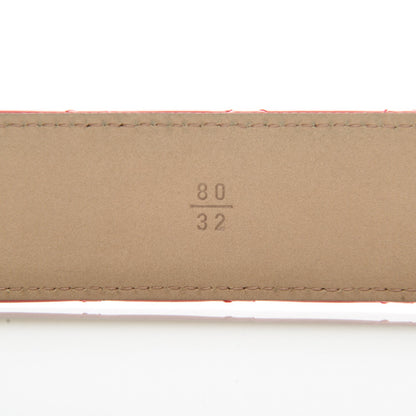 Chanel Patent Quilted CC Logo Wide Belt 80 32 Pink 5 of 7