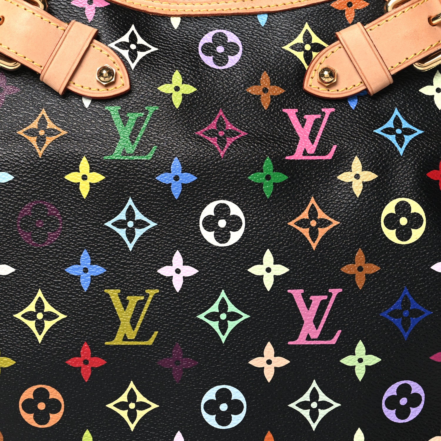 Louis Vuitton Monogram Multicolor Greta Black 7 of 12