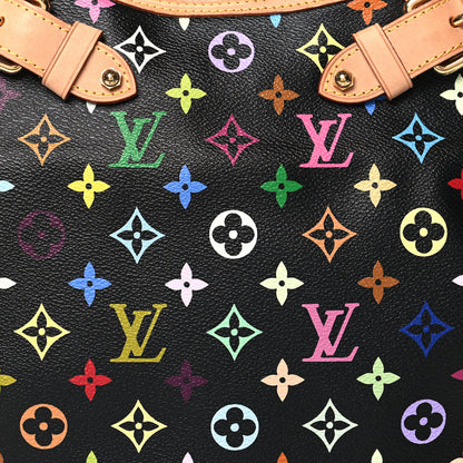Louis Vuitton Monogram Multicolor Greta Black 7 of 12