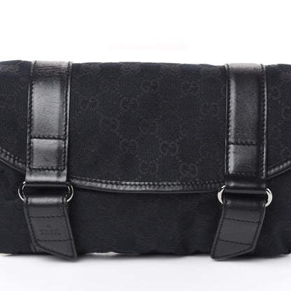Gucci Monogram Waist Belt Bag Black 8 of 10