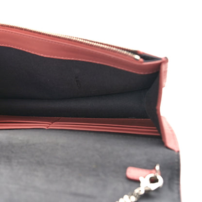 Fendi Vitello Studded Tube Wallet on Chain Pink 5 of 9