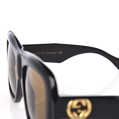 Gucci Acetate Square Frame Sunglasses GG0498S Black 6 of 7