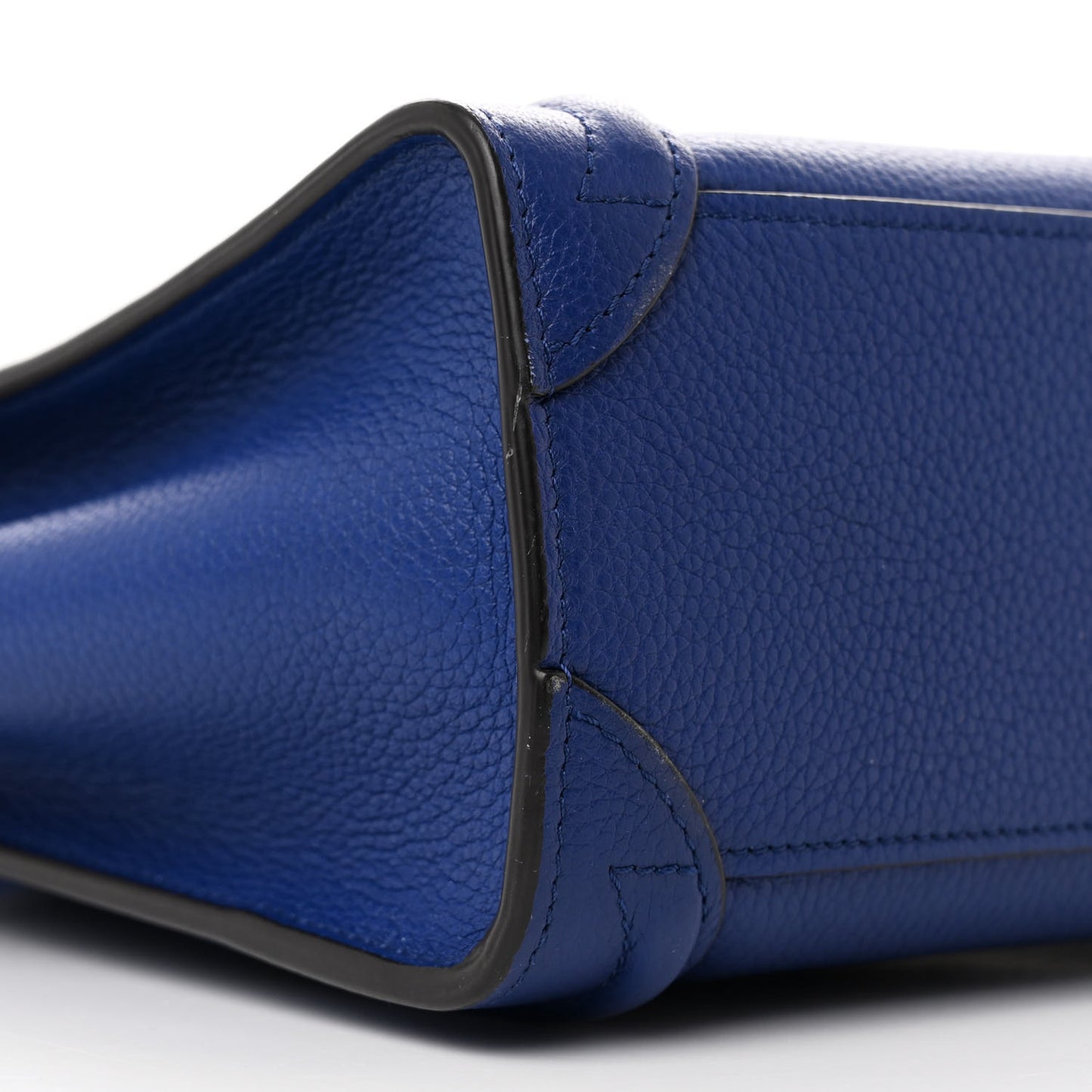 Smooth Calfskin Nano Luggage Royal Blue