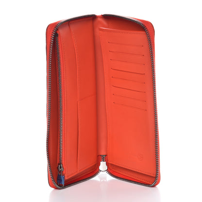 Louis Vuitton Damier Infini Zippy Vertical Wallet Magma 5 of 7