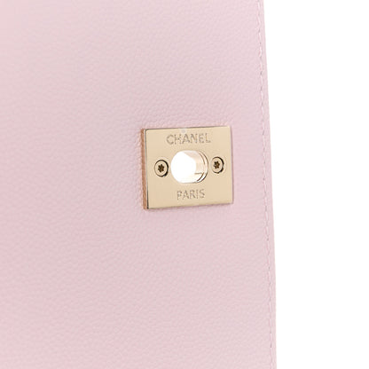 Chanel Caviar Quilted Small Coco Handle Flap Light Pink 7 of 11