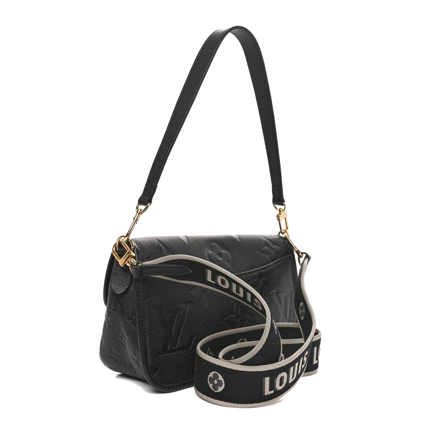 Louis Vuitton Empreinte Monogram Giant Diane Black 3 of 9