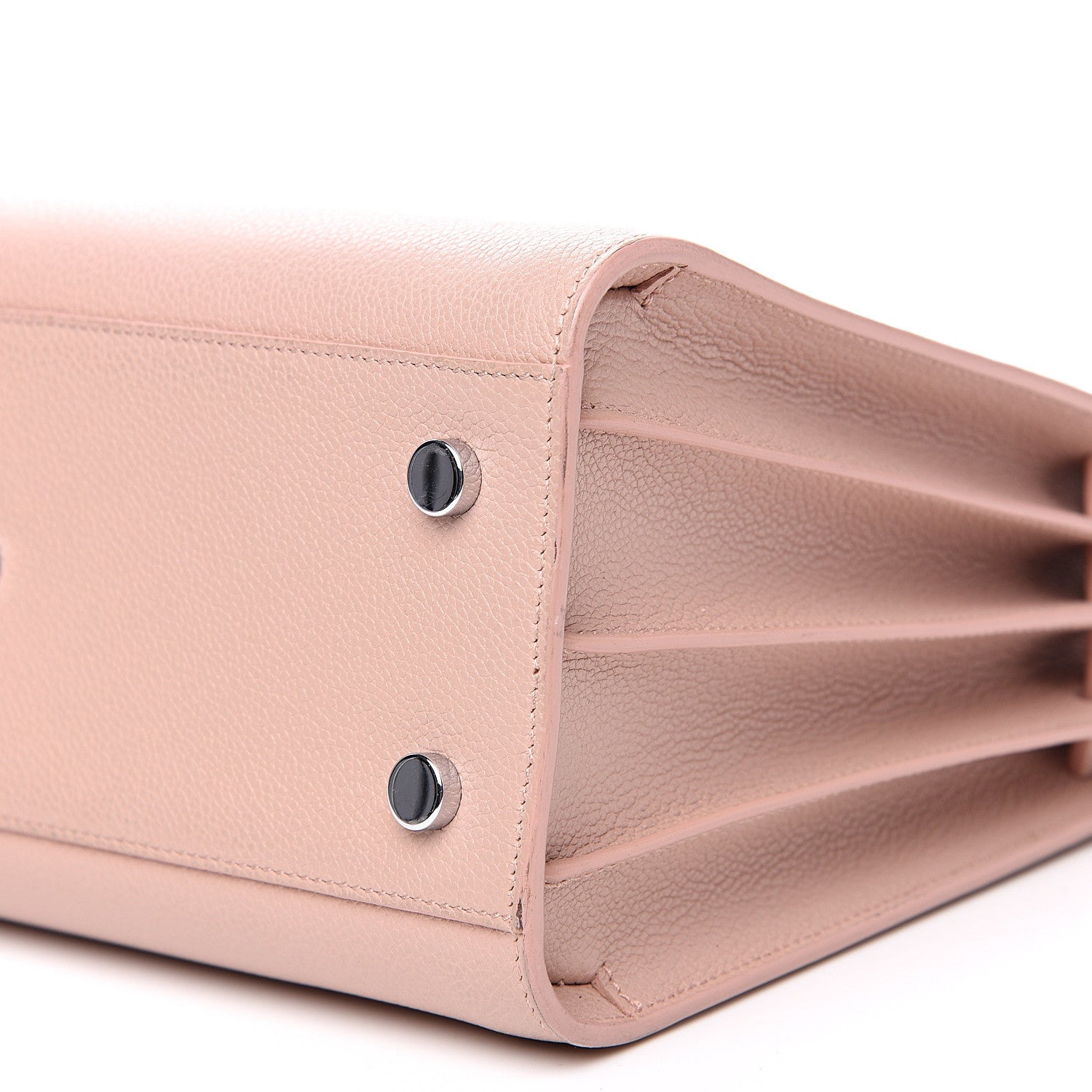 Saint Laurent Smooth Calfskin Baby Sac De Jour Pale Pink 8 of 10