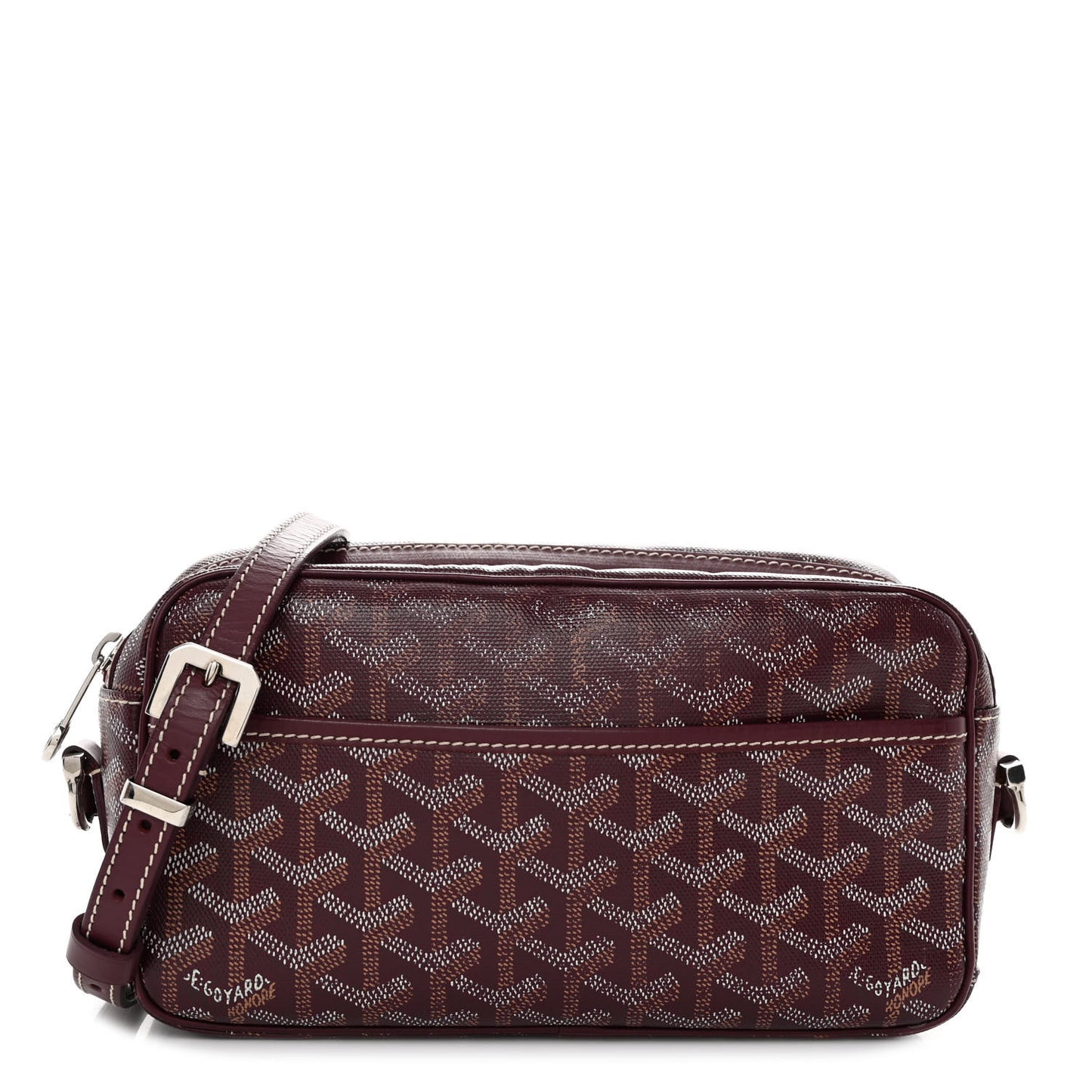 Goyardine Sac Cap Vert Burgundy