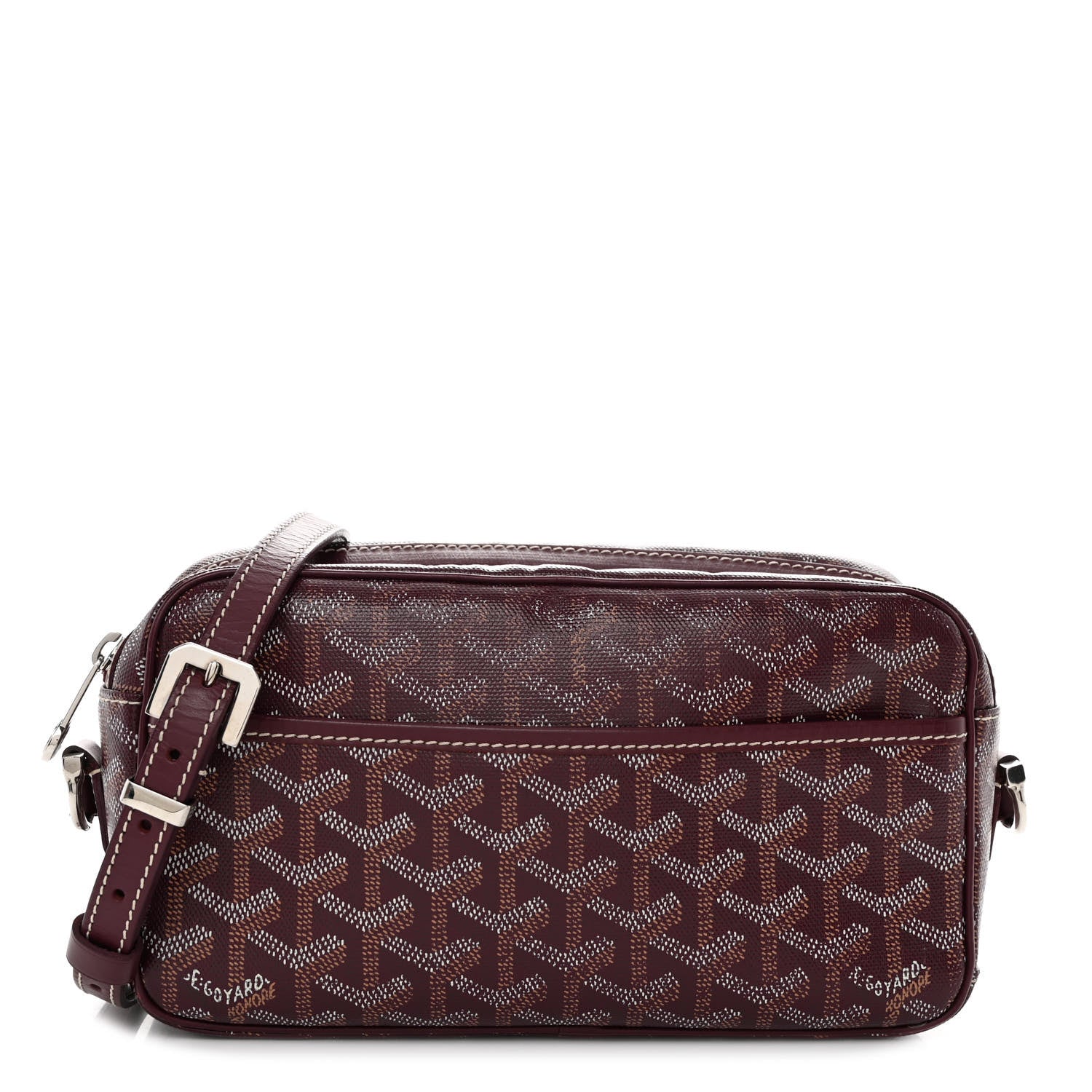 Goyard Goyardine Sac Cap Vert Burgundy 1 of 10