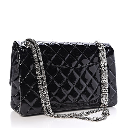 Chanel Patent Quilted 2.55 Reissue 227 Flap Black 3 of 12
