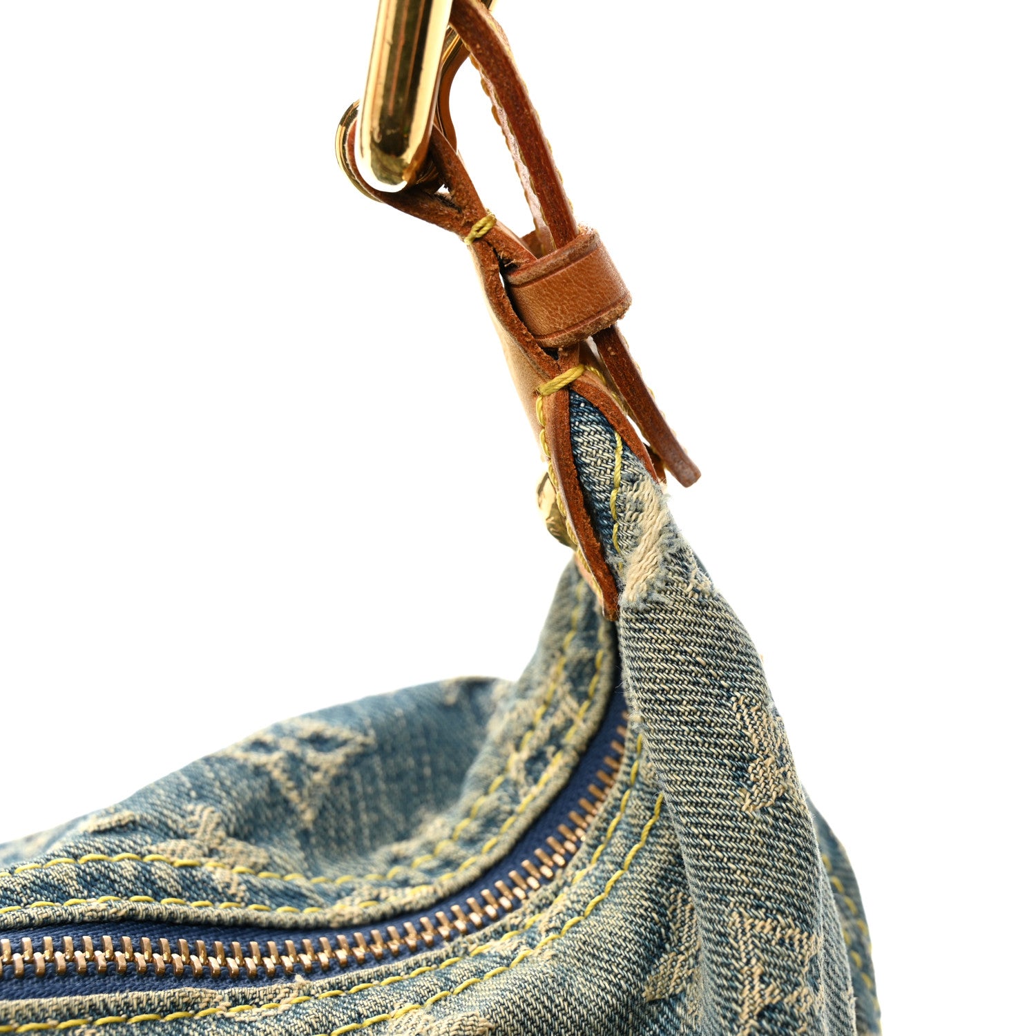 Louis Vuitton Denim Baggy GM Blue 10 of 13