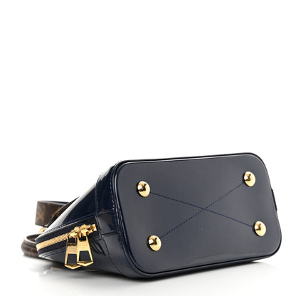 Louis Vuitton Patent Monogram Alma BB Marine 4 of 13