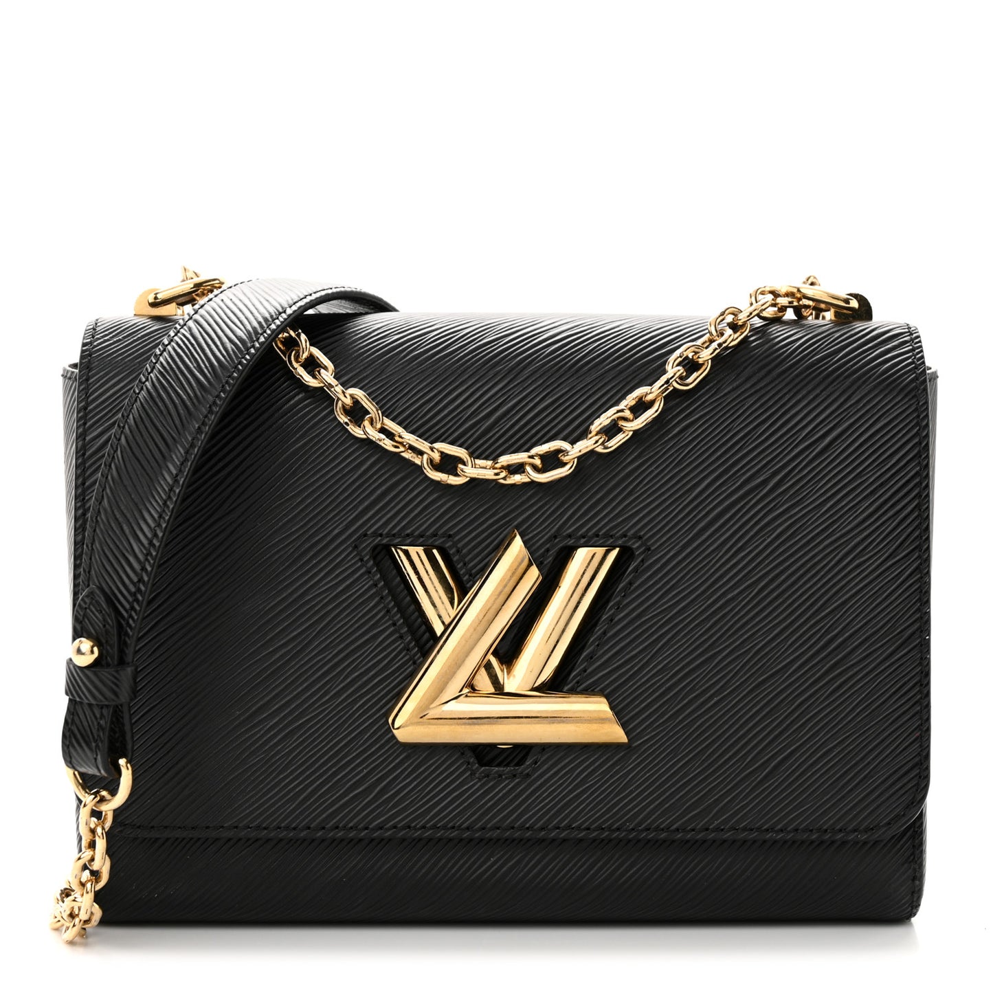 Epi Twist Shoulder Bag MM Black