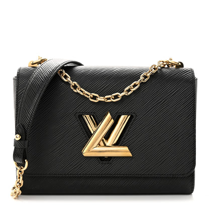 Louis Vuitton Epi Twist Shoulder Bag MM Black 1 of 13