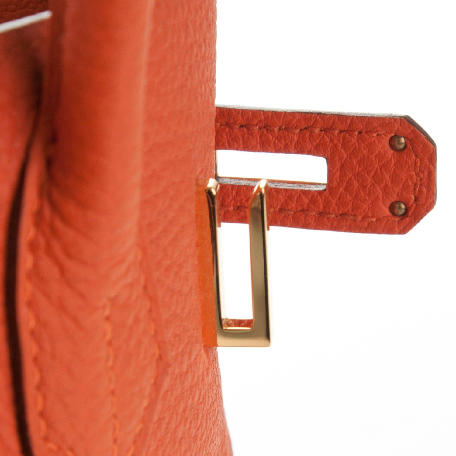 Hermes Togo Birkin 30 Orange 14 of 24