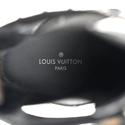 Louis Vuitton Calfskin Monogram Star Trail Chelsea Ankle Boots 38 Black 6 of 7
