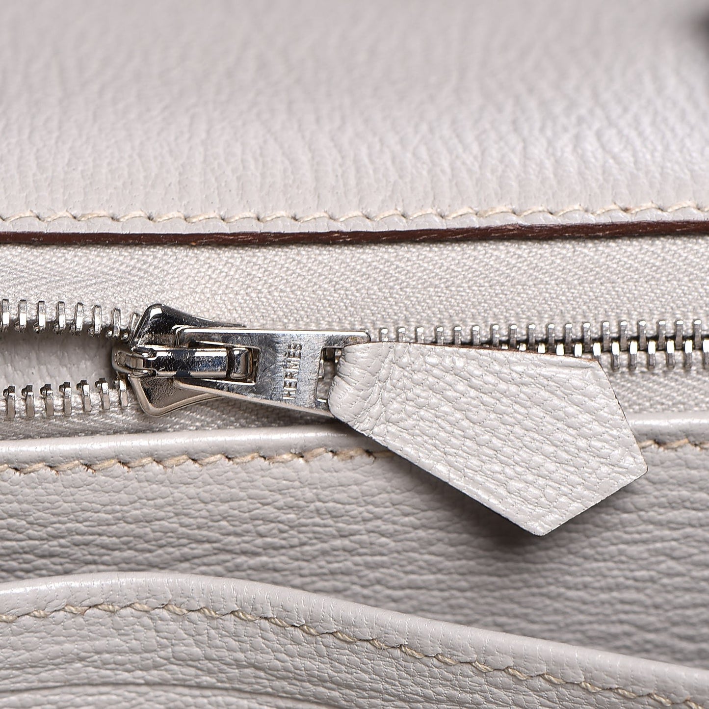 Togo Horeshoe Birkin 35 Etain Gris Perle