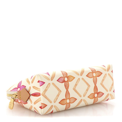Louis Vuitton Monogram Tiles By The Pool Cosmetic Pouch Coral 4 of 7
